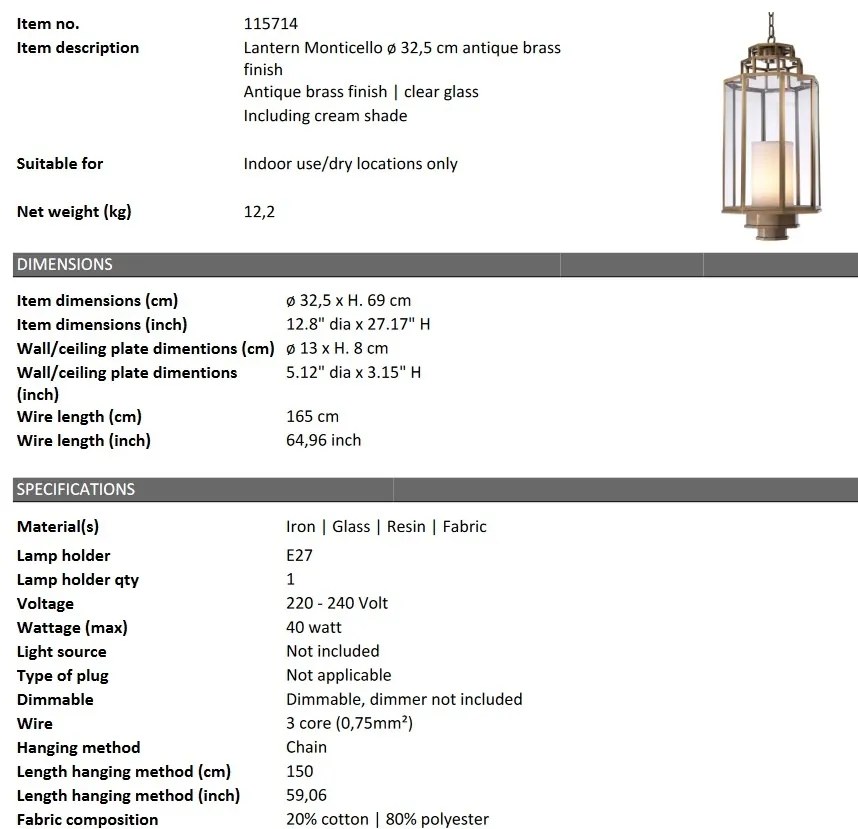 Lustra suspendata design contemporan Monticello M alama antic
