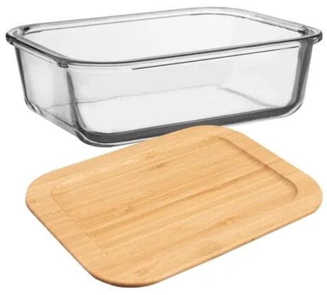 Caserolă din sticlă Orion, cu clemă, 1,6 l, 1,6 l