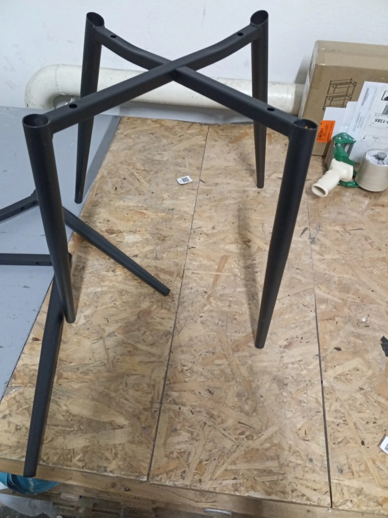 OFERTA Scaun de masă catifelat TOR, gri închis II. calitate