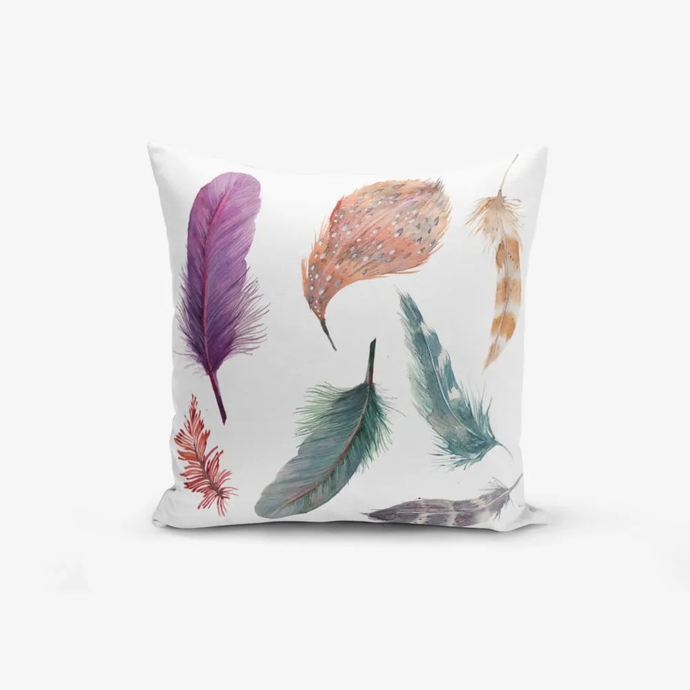 Față de pernă din amestec de bumbac Minimalist Cushion Covers Cozy, 45 x 45 cm