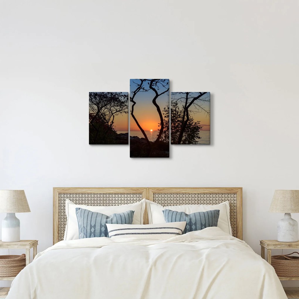 Tablou cu apus de soare (90x60 cm)