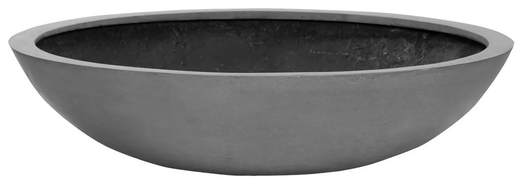 Květináč Jumbo Bowl, barva šedá, více velikostí - PotteryPots Mărime: L - v. 27 cm, ⌀ 110 cm