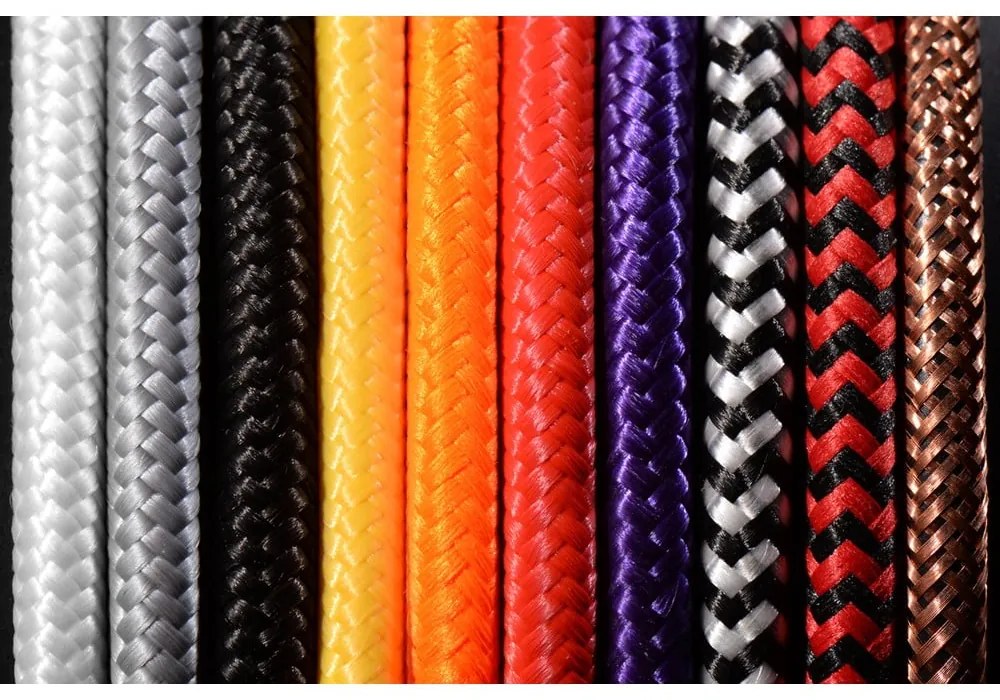 Lustră Sollux Bombilla Black, negru