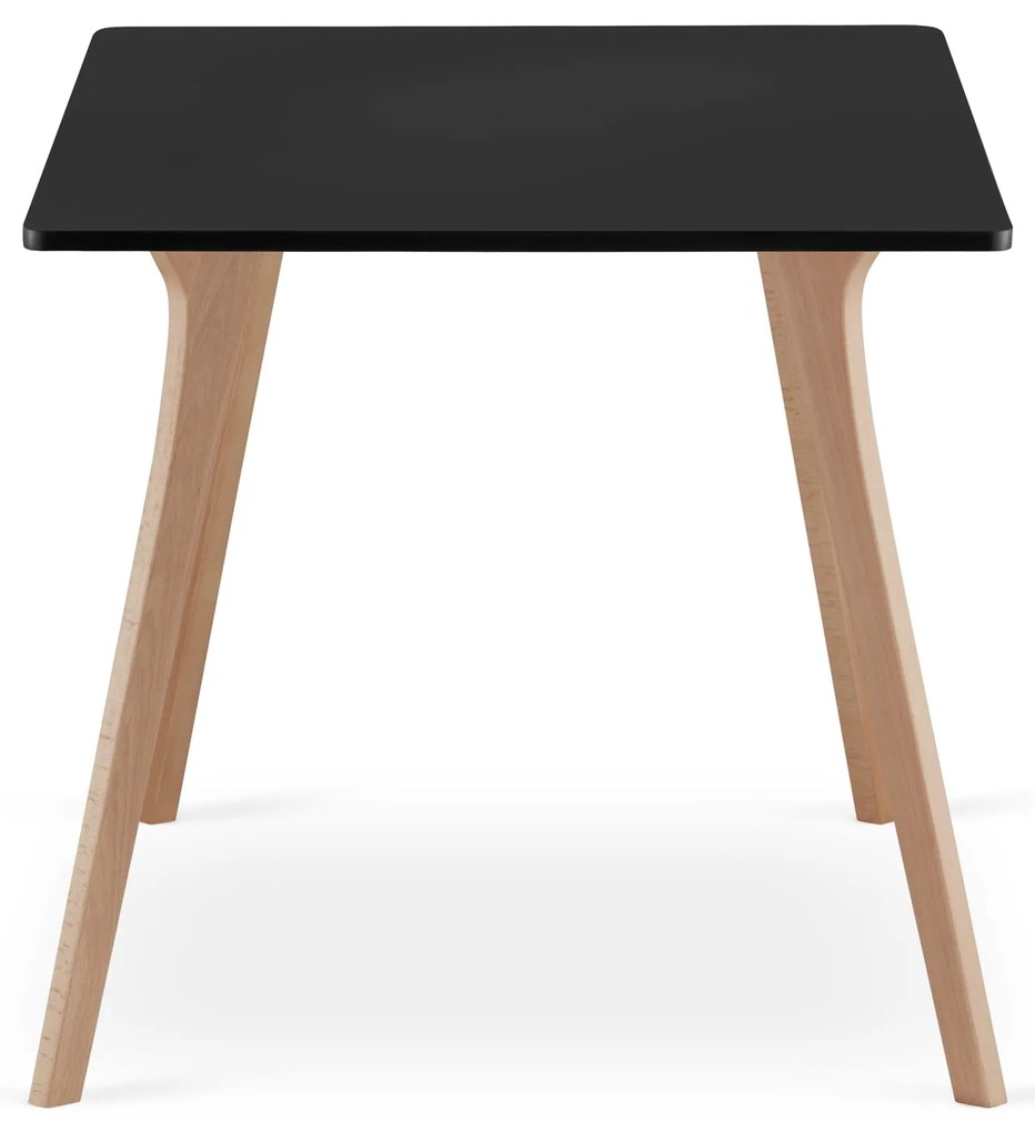 Masa de sufragerie neagra, MONTI 120x80 cm