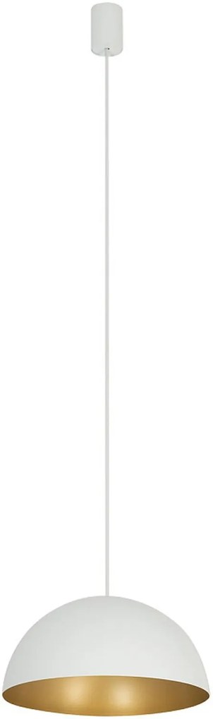 Nowodvorski Lighting Hemisphere lampă suspendată 1x12 W alb 10701