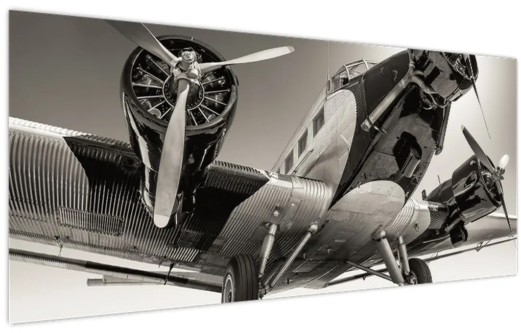 Tablou - Avioane istorice (120x50 cm)