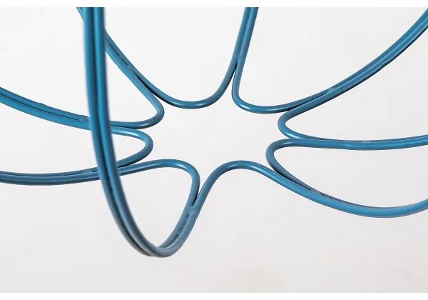 Lustră pe cablu SVENS 1xE27/60W/230V negru/albastru Rabalux 72024