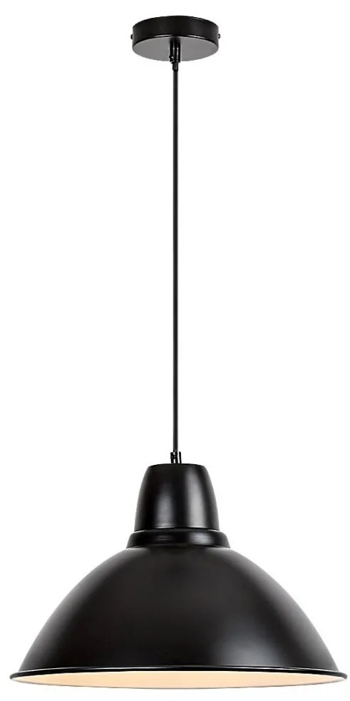 Lustra, Pendul design industrial Wilbour negru