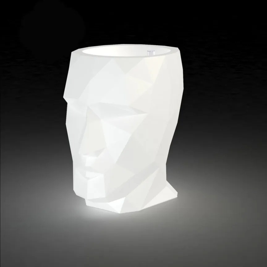 Ghiveci de flori / Jardiniera plante design decorativ modern cu iluminat LED ADAN PLANTER 49060W Vondom