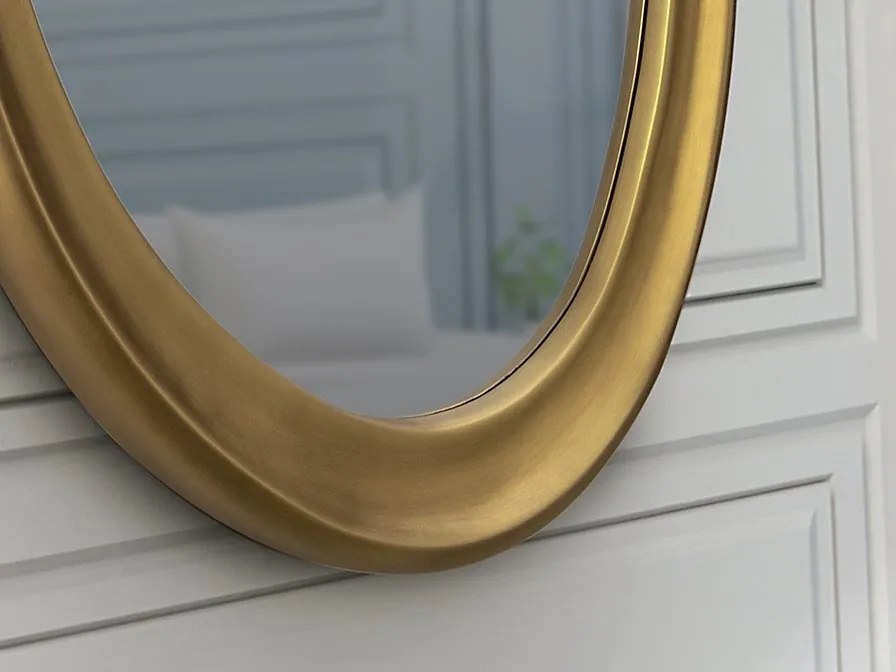 Oglinda de perete decorativa Brigitte auriu