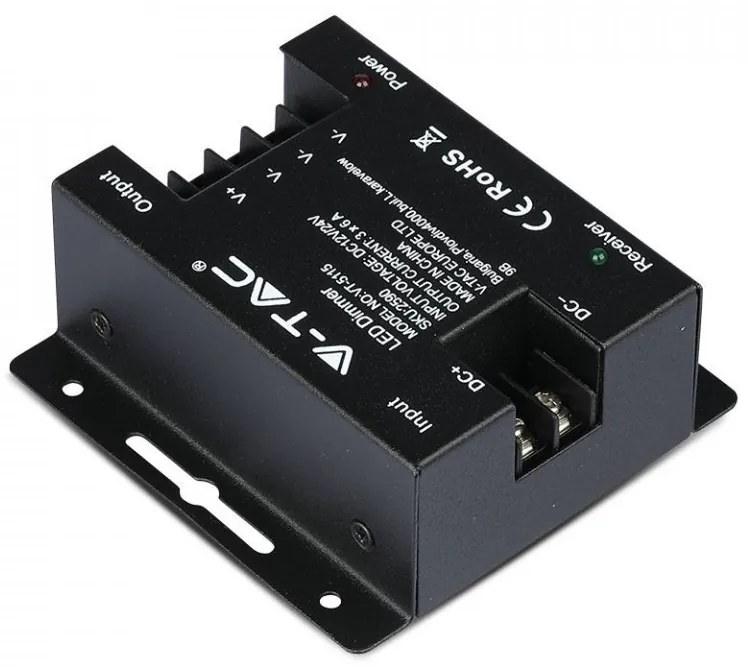 Controller banda led touch monocolor 12-24V 18A
