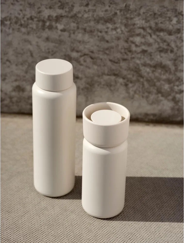 Cană termos bej din oțel inoxidabil 650 ml Singles – Zone