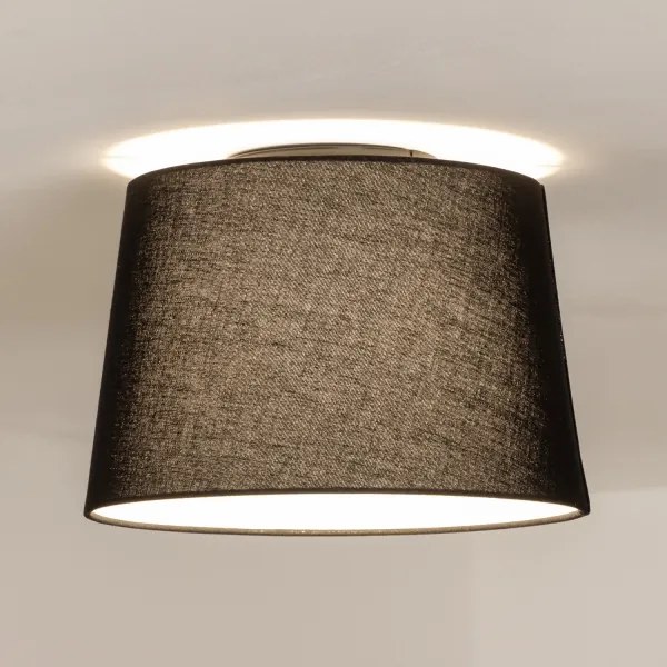 Brilagi - Lustră aplicată LED CERIA, 1xE27/40W/230V, Ø 30 cm, negru