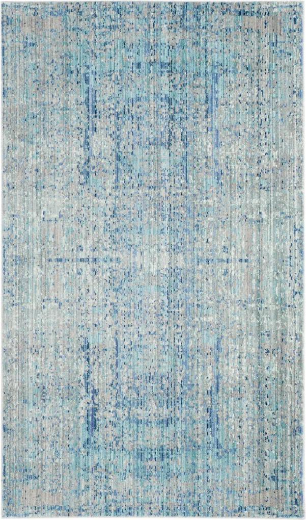 Covor Modern & Geometric Abella, Albastru/Multicolor, 90x150