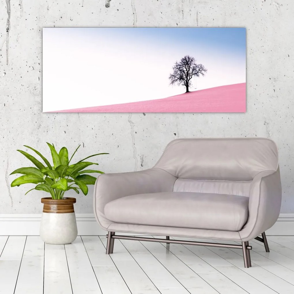 Tablou - Visul roz (120x50 cm)