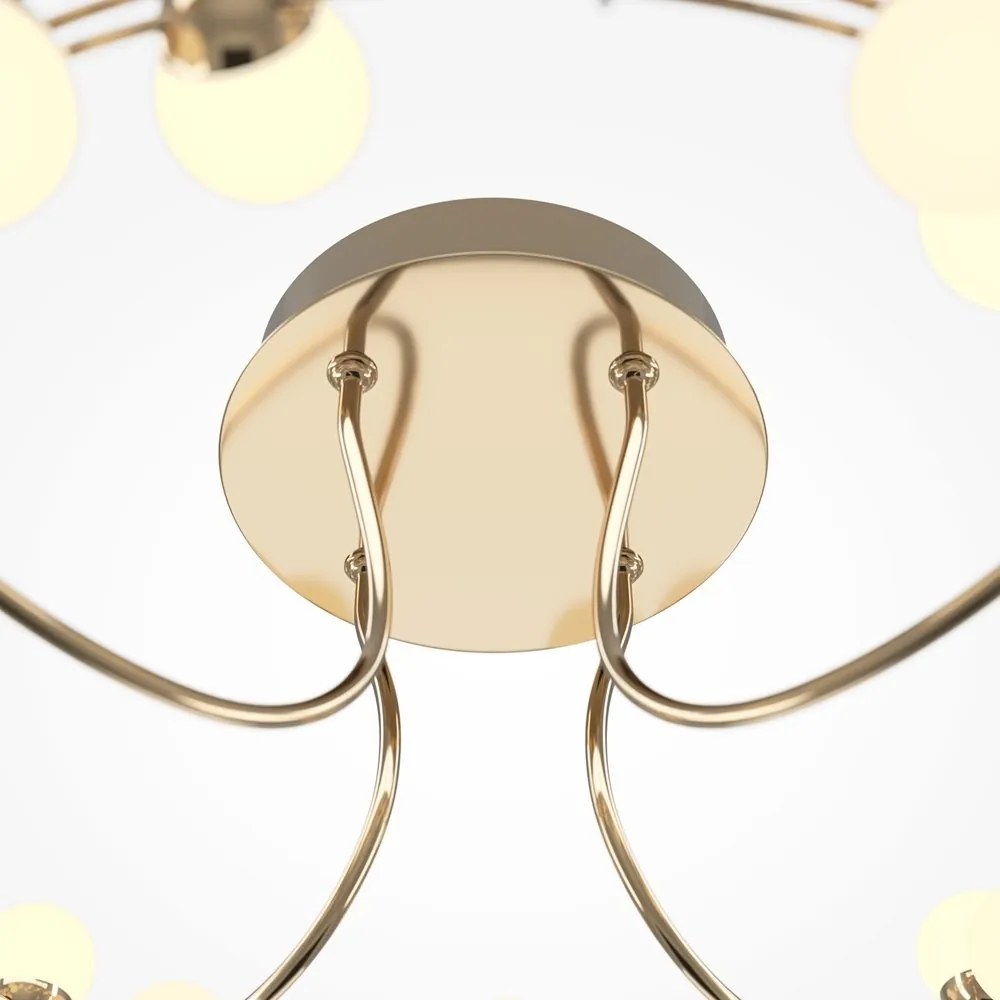 Lustra LED aplicata design modern decorativ Tessara 60cm