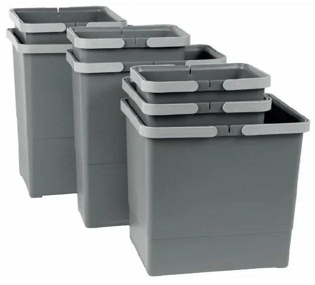 Coș de gunoi din plastic 6 l - Elletipi