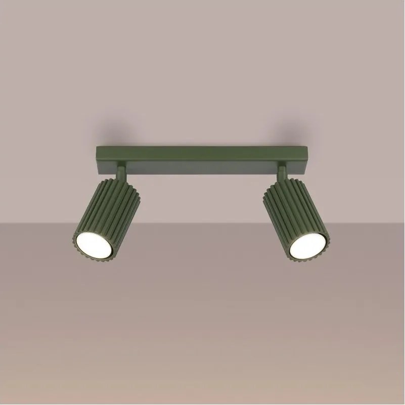 Brilagi - Spot CRESTO 2xGU10/10W/230V verde