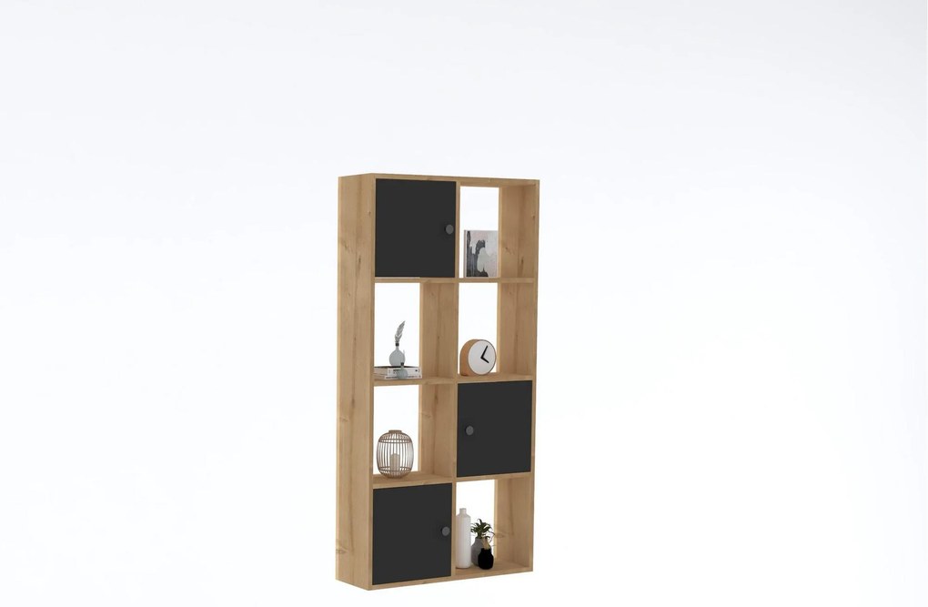 Raft Kitetu (stejar zafir + antracit) . 1092940