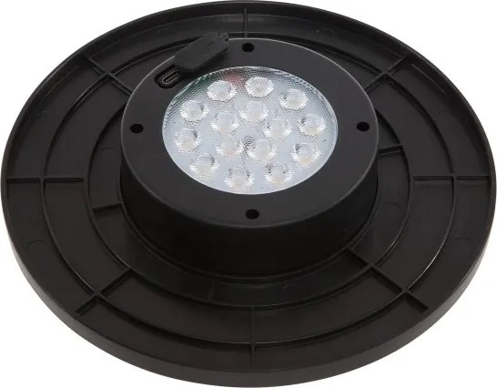 Hesperide - Lampă solară cu LED LINY LED/3,7V 2600 mAh IP54 antracit