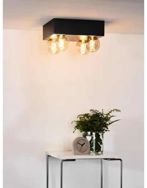 Plafonieră SURTUS 4xE27/60W/230V Lucide 30174/04/30