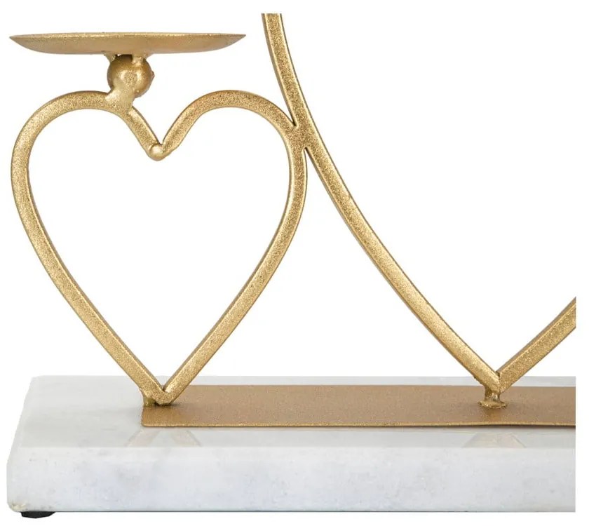 Sfeșnic Mauro Ferretti, auriu-alb