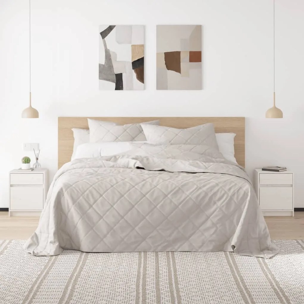 vidaXL Noptiere, 2 buc., alb, 40x31x50 cm, lemn masiv de pin