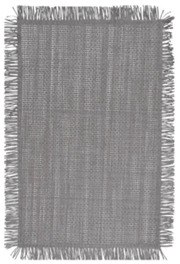 Placemat 45x30 cm, tip etamina, gri inchis