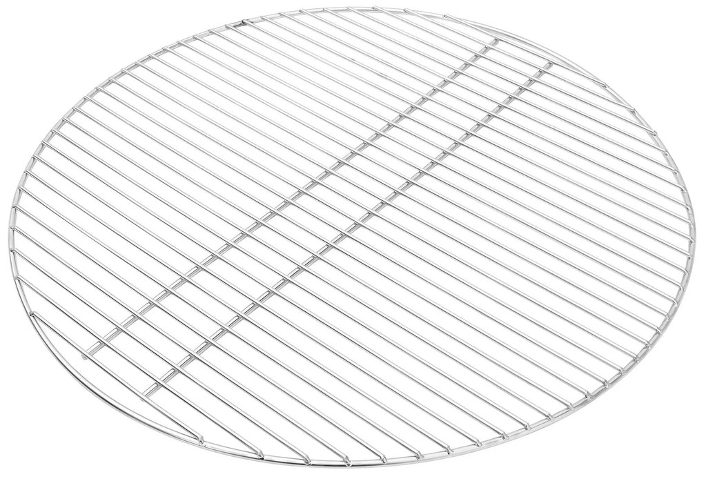 vidaXL Grătar pentru grătar Argintiu 60 x 60 cm Oţel inoxidabil