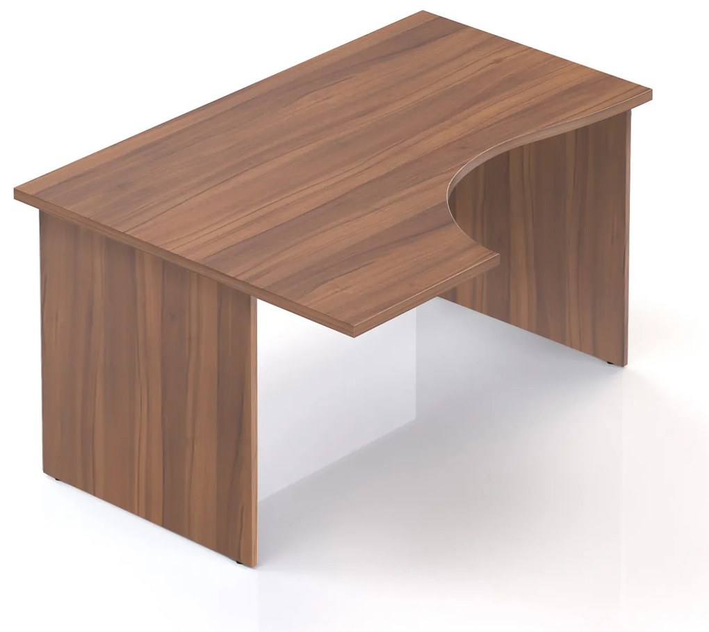 Birou ergonomic Visio 140 x 100 cm, stanga, nuc