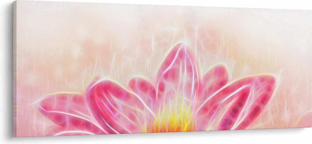 Tablou - Floare de lotus (120x50 cm)