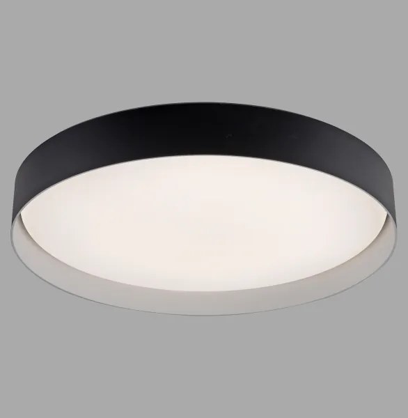 Schöner Wohnen 14595-18 - Plafonieră LED reglabilă TAVOLI LED/34W/230V neagră+telecomandă