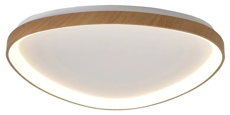 Plafoniera LED cu telecomanda NISEKO II Triangular Gold 50W