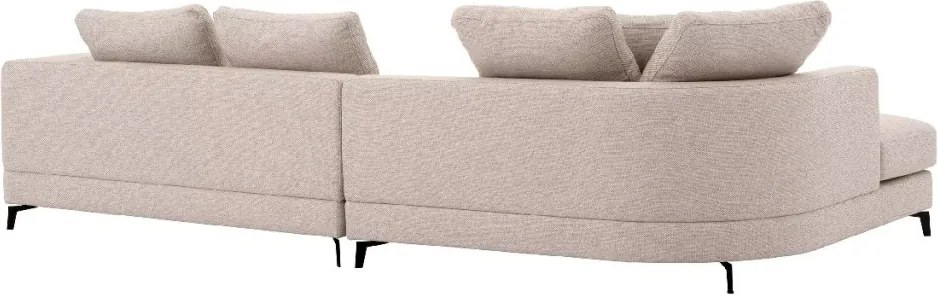 Canapea eleganta design LUX Moderno S left, Aveiro sand