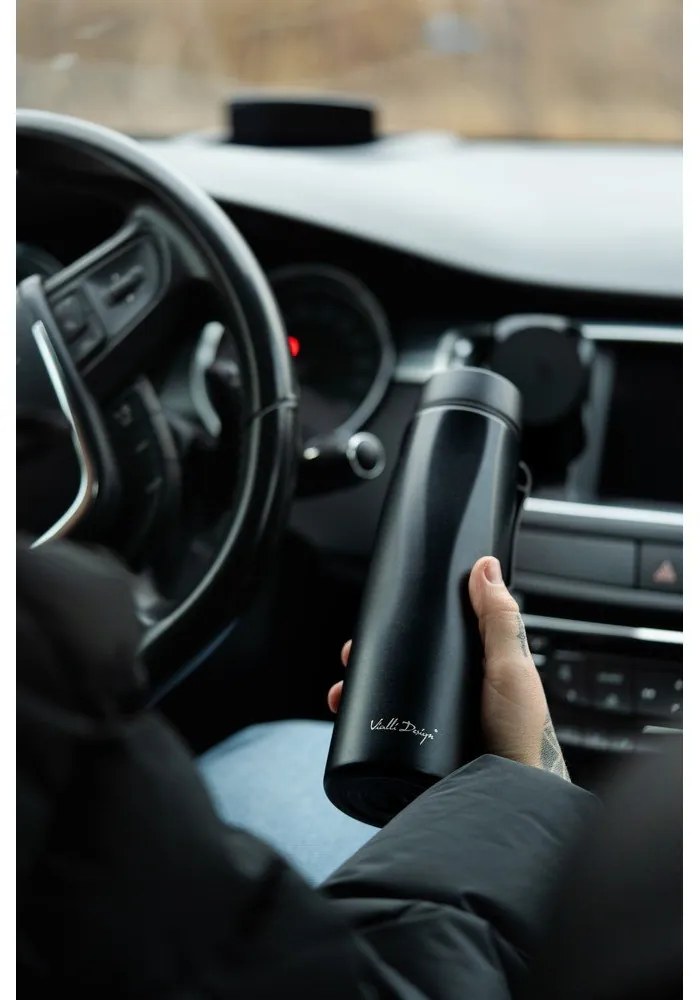 Termos negru 500 ml Fuori – Vialli Design