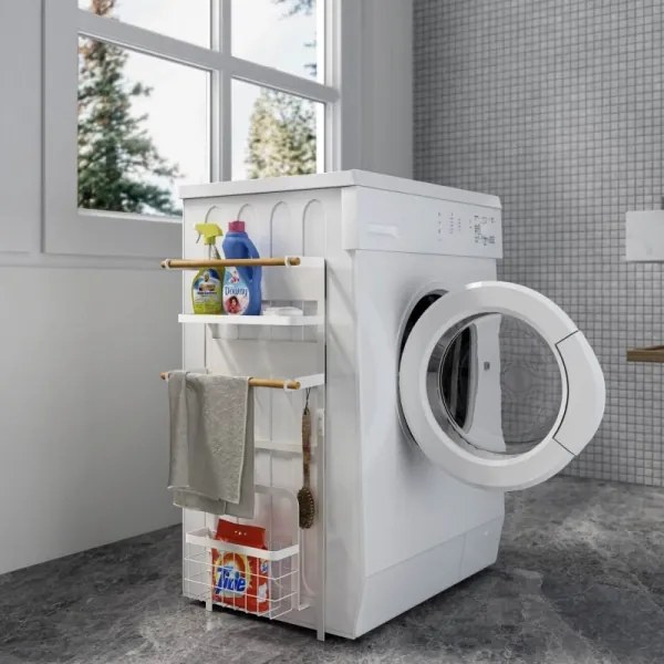 Organizator magnetic MK FLORIA MKF-21MG02W 67,5x31 cm alb