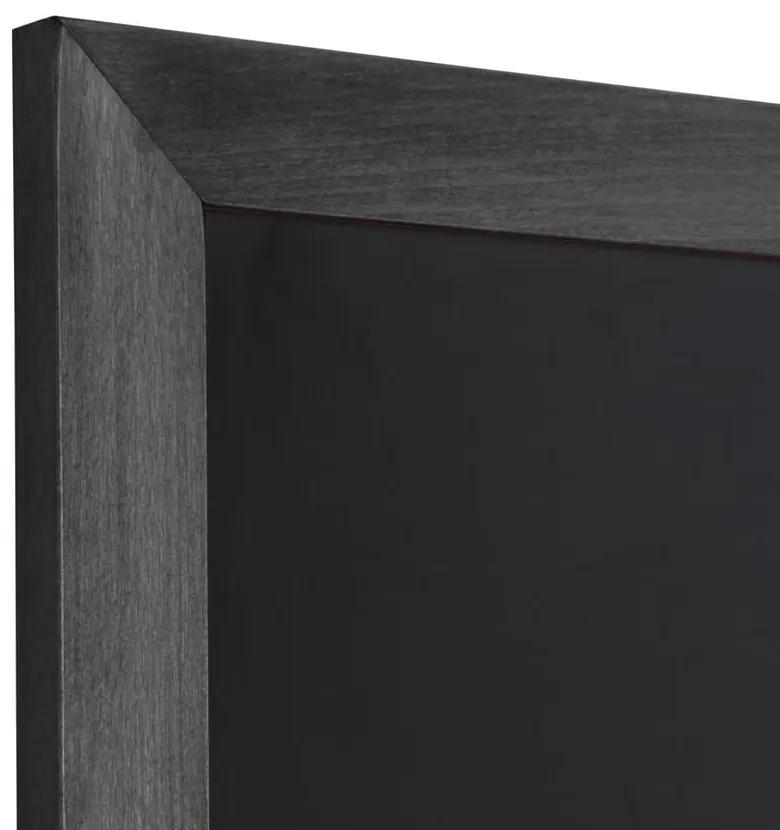 Placa de lemn 40 x 50 cm, neagra