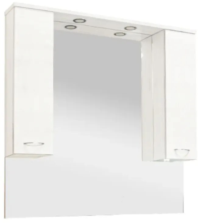 Dulap suspendat pentru baie Vanessa 105, alb