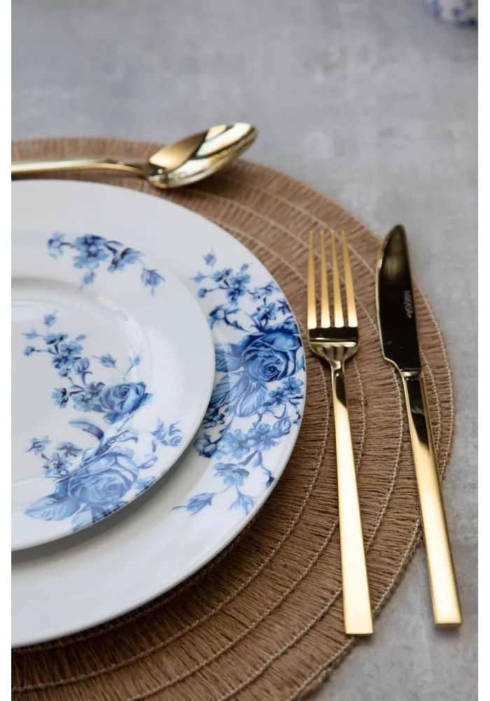 Tacâmuri din oțel inoxidabil în set de 16 piese de culoare aurie Mikasa Diseno - Kitchen Craft
