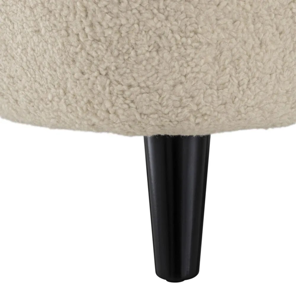 Fotoliu design elegant LUX Hydra, brisbane crem 115460 HZ