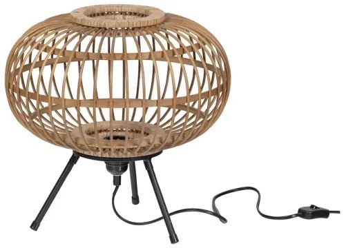 Lampă de masă BASICLABEL 1xE27/40W/230V bambus