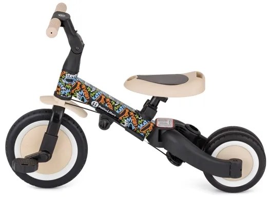 PETITE&MARS - Tricicletă pentru copii 5 în 1 TURBO LIMITED City Beat