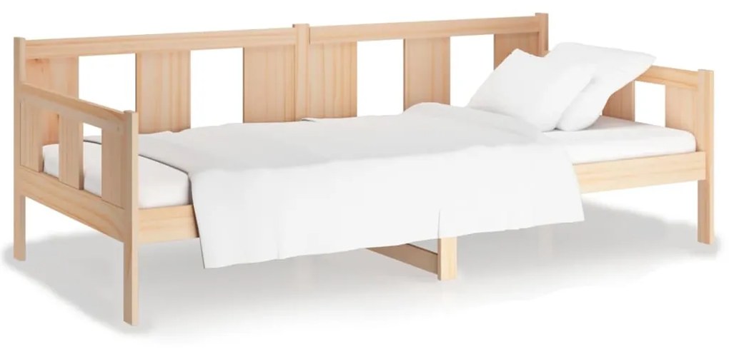 820277 vidaXL Pat de zi, 90x190 cm, lemn masiv de pin