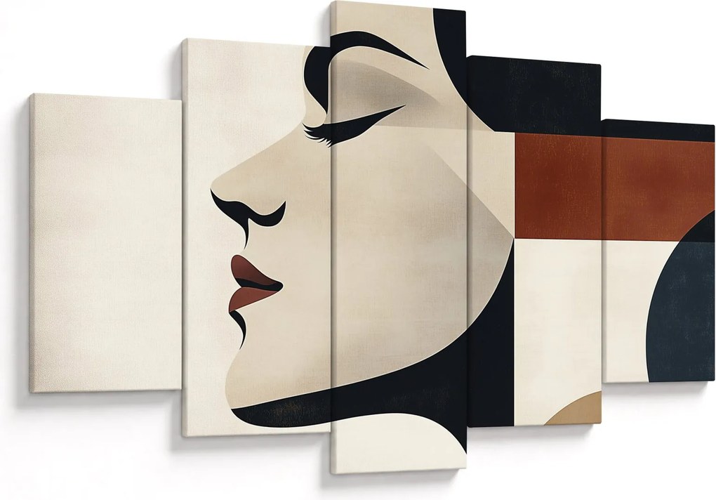 Tablou - Femeie din profil (150x105 cm)