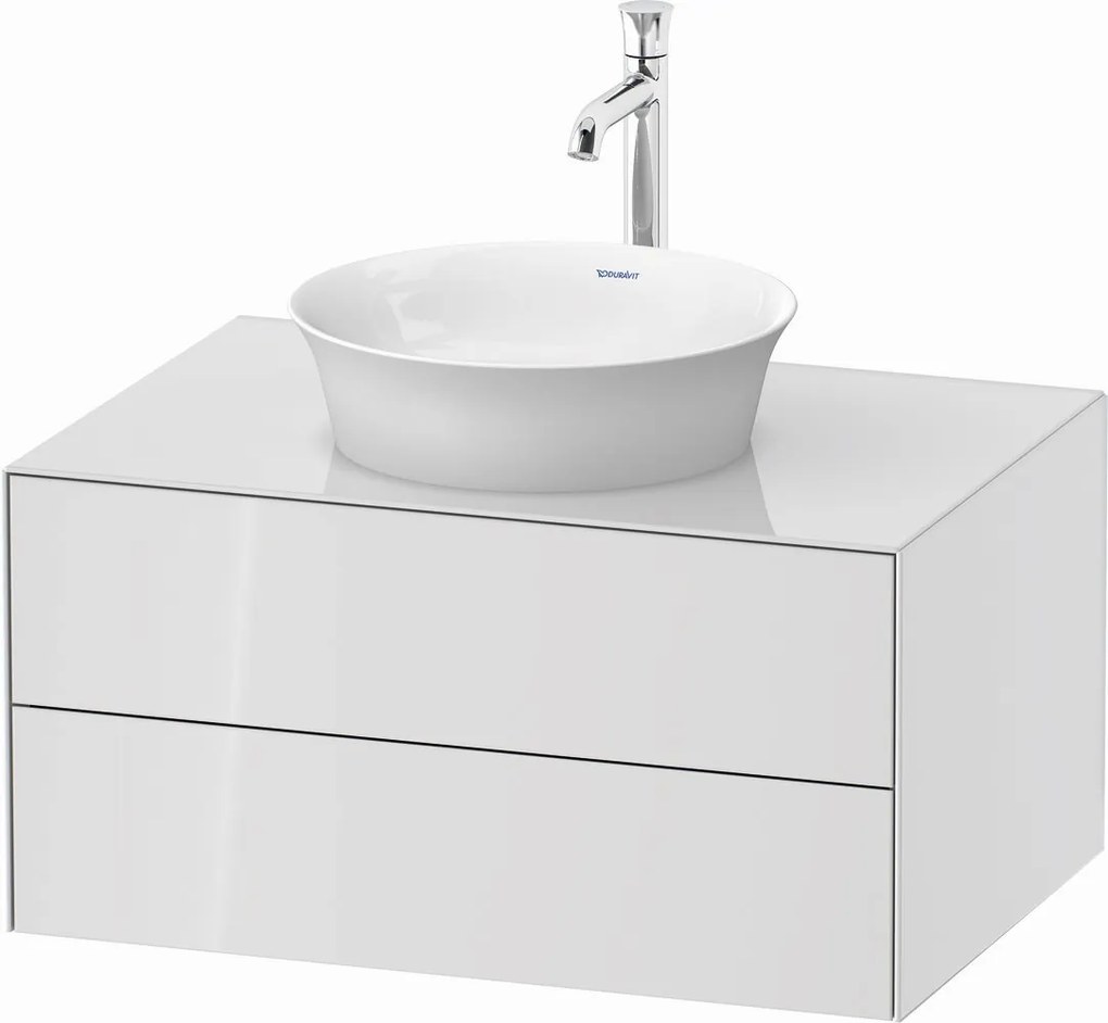 Duravit White Tulip dulap 80x55x40.8 cm dulap atârnat sub chiuvetă alb WT498508585