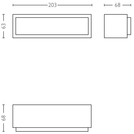 Aplică LED de exterior LED/4,5W IP44 Philips 17354/93/P3