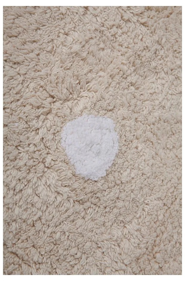 Covor pentru copii bej lavabil/țesut manual din bumbac 120x160 cm Biscuit Beige – Lorena Canals