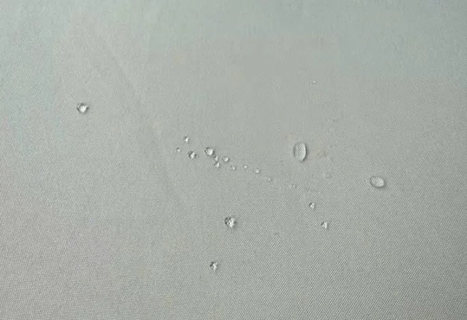 Fotoliu de exterior din lemn de acacia, cu șezut waterproof din stofă, "Outek"