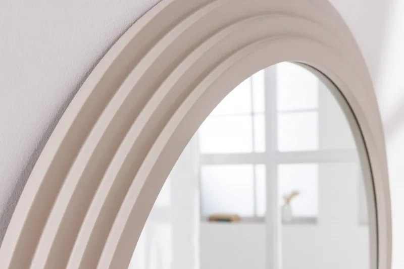Oglinda de perete decorativa Art Deco 160cm, greige
