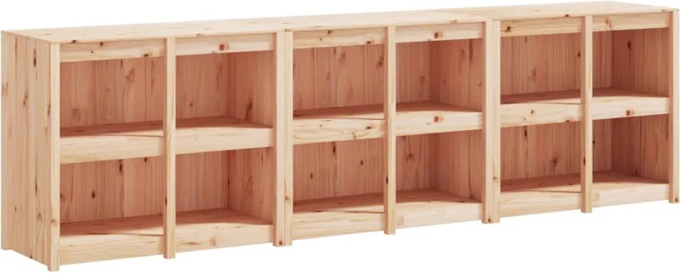 vidaXL Dulapuri de bucătărie de exterior, MEPPEL, 3 buc., lemn masiv de pin